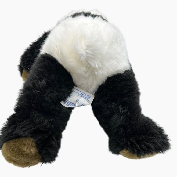 Build A Bear Panda Bear Plush Realistic Black White Plush Stuffed Animal Toy - Picture 12 of 12